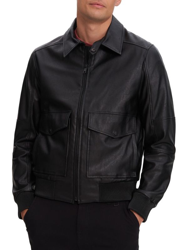 NOIZE Dev Vegan Leather Jacket